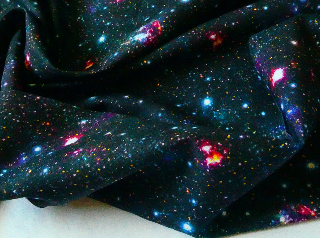 galaxy cotton fabric 