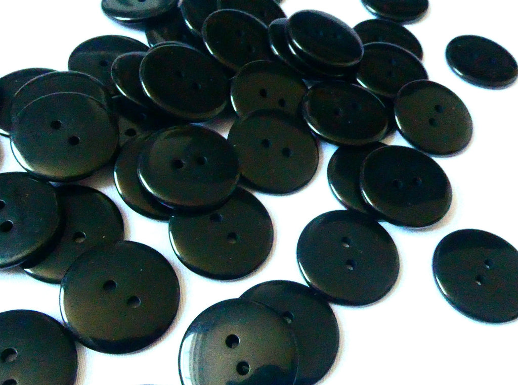 black round buttons