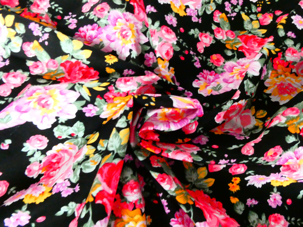 floral cotton fabric London 