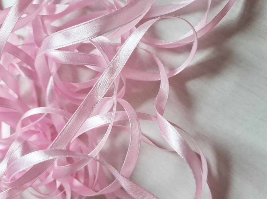 narrow pink ribbon