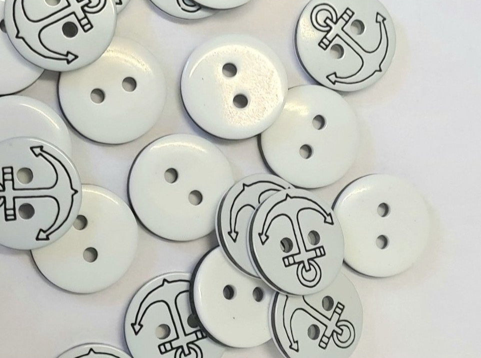 small anchor buttons uk