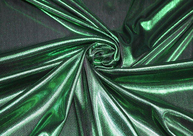 green lycra fabric