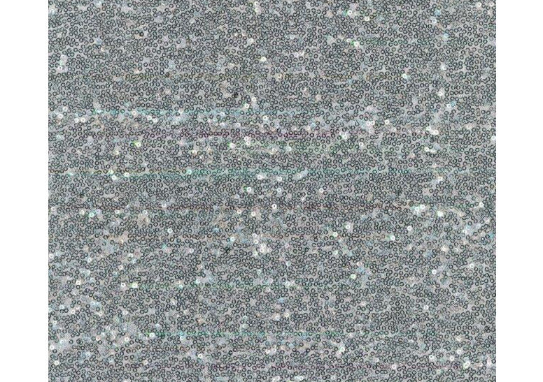 silver sequin dress fabric 