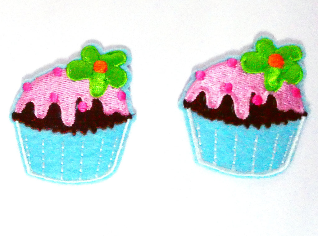 cupcake iron on patches