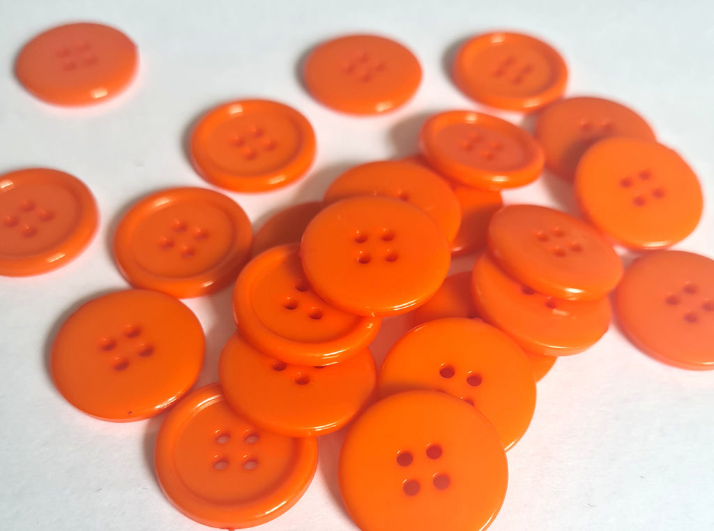 orange round buttons