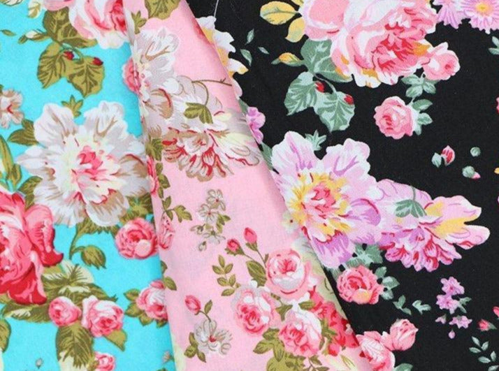 floral cotton fabric uk