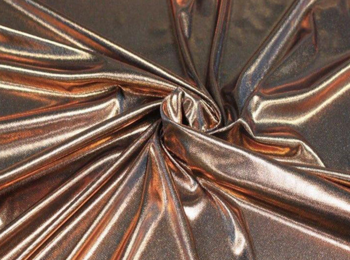 bronze lycra dress fabric 