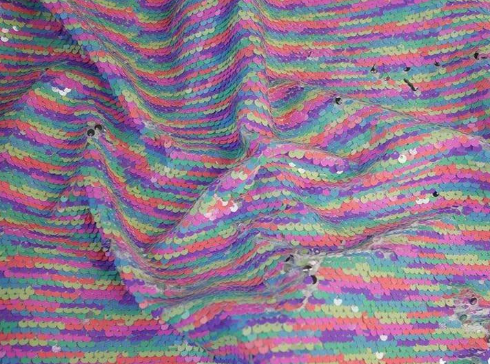 Rainbow Sequin Fabric – Homelab Fabric